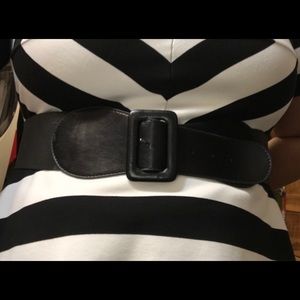 Never worn stretchy black plus size belt